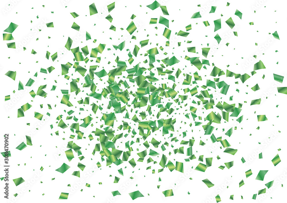 Festive green rectangle confetti background. Abstract frame confetti texture for holiday, postcard, poster, website, carnival, birthday, children's parties. Cover confetti mock-up. Wedding card layout Festive green rectangle confetti background. Abstract frame confetti texture for holiday, postcard, poster, website, carnival, birthday, children's parties. Cover confetti mock-up. Wedding card layout