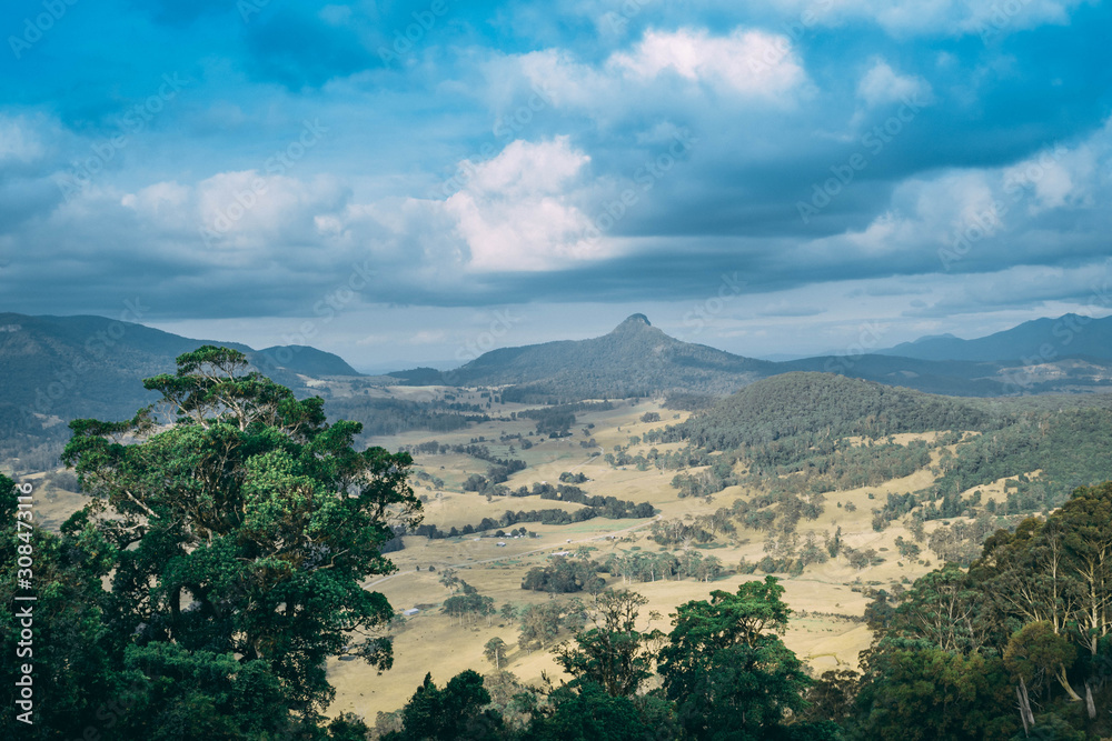 landscape with mountains and clouds landscape with mountains and clouds