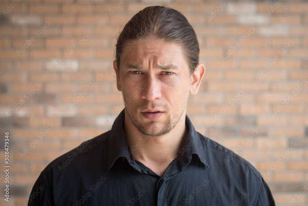 sad upset unhappy negative business man portrait; concept of success, unsuccessful business, loss, business problem, life crisis, obstacle faced by caucasian business man sad upset unhappy negative business man portrait; concept of success, unsuccessful business, loss, business problem, life crisis, obstacle faced by caucasian business man
