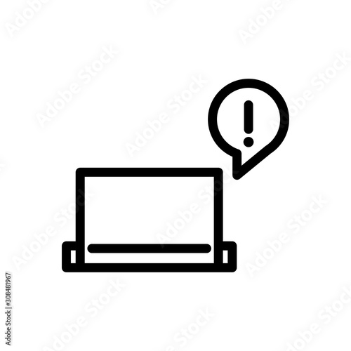 call center service business laptop helping online line