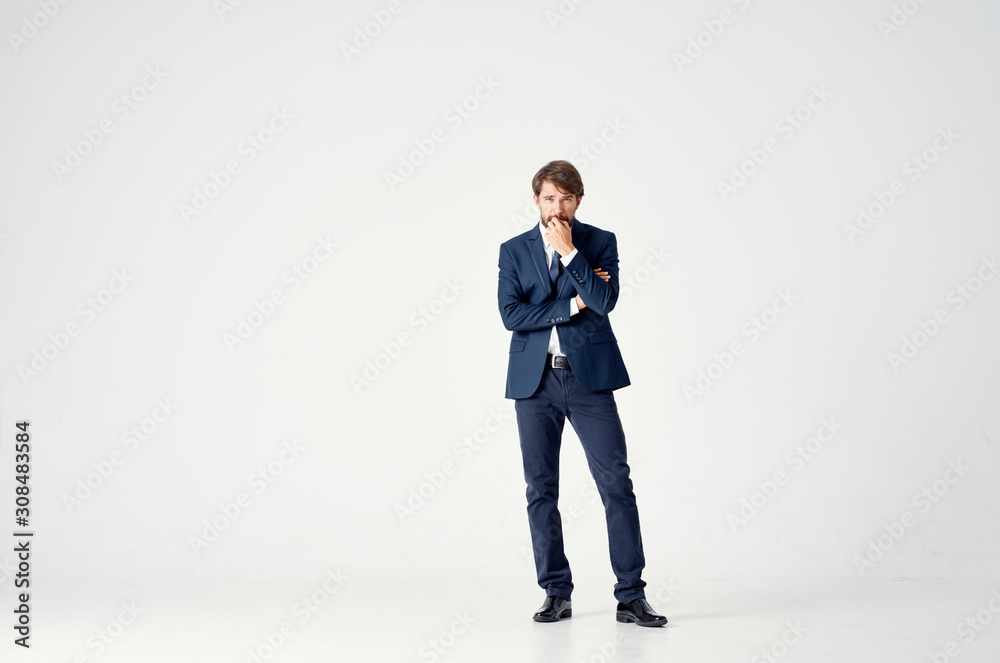 business man in suit