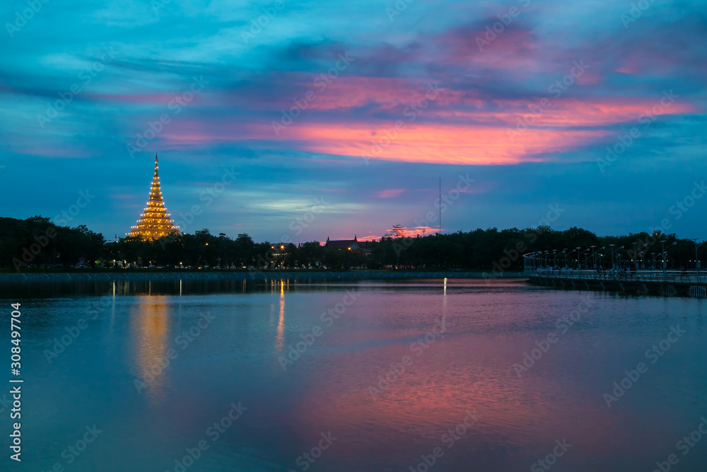 Temple Khonkaen Thailand
