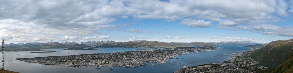 Tromsø vom Storsteinen