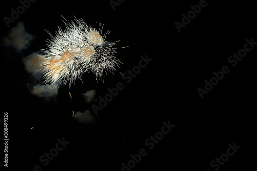 Fireworks in Chinese New Year