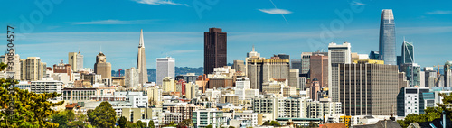Panorama of San Francisco, California