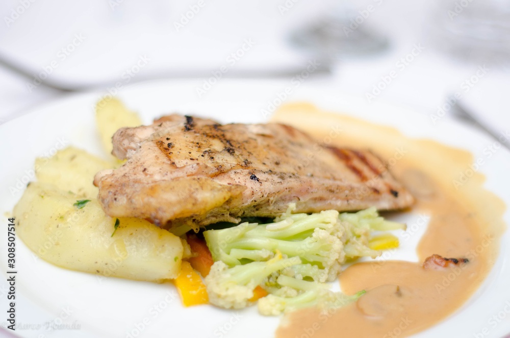 chicken with potatoes and vegetables chicken with potatoes and vegetables