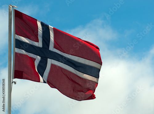 Norwegian Flag photo