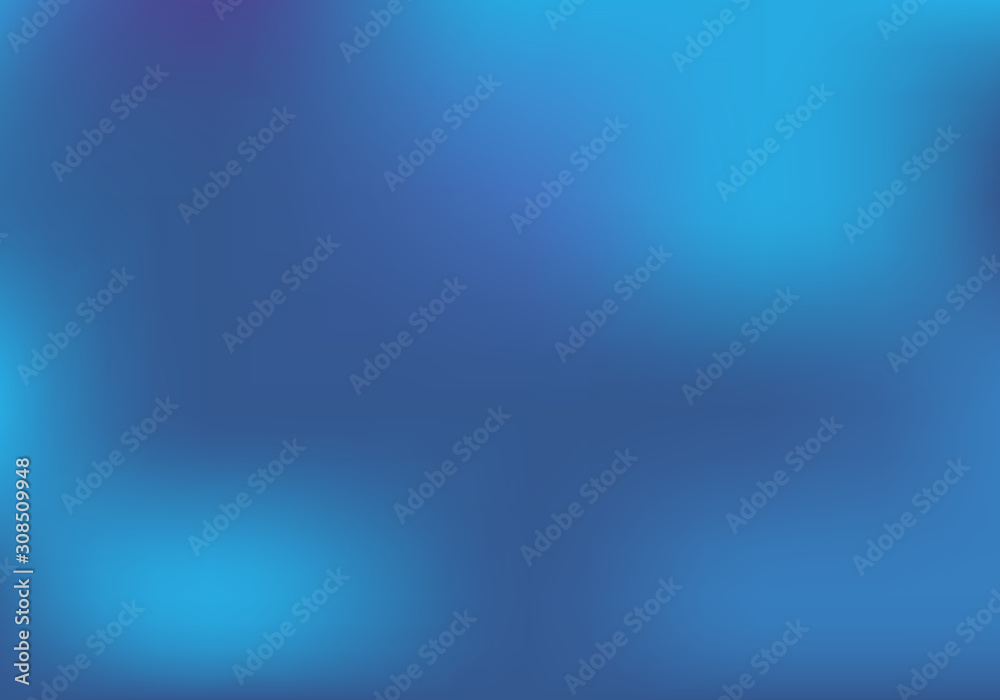 Abstract blurry gradient mesh background. Blue smooth banner template Abstract blurry gradient mesh background. Blue smooth banner template