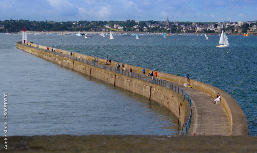 Fototapeta premium Porto di St-Malo