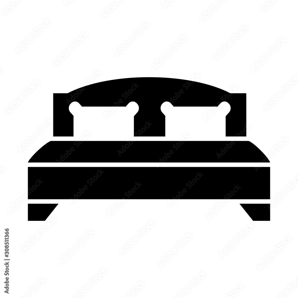 Bed Icon Vector Bed Icon Vector