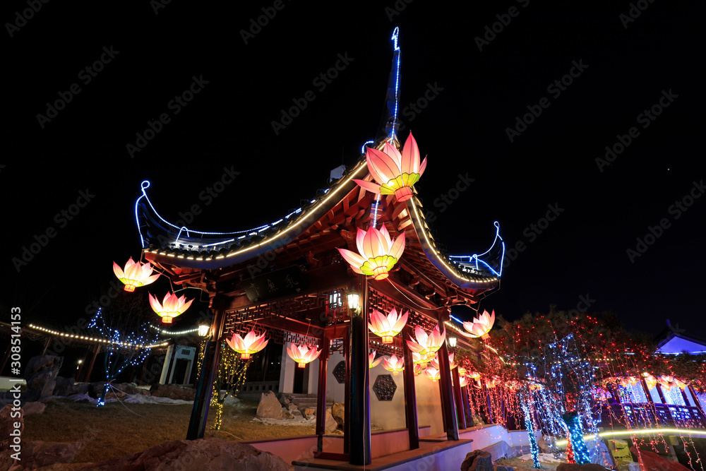 Lantern and Chinese Classical Architecture
