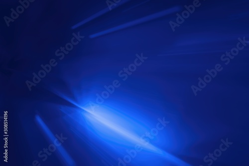 Abstract blue background , blurred gradient light