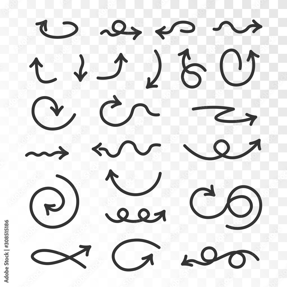 Doddle arrow set Doddle arrow set