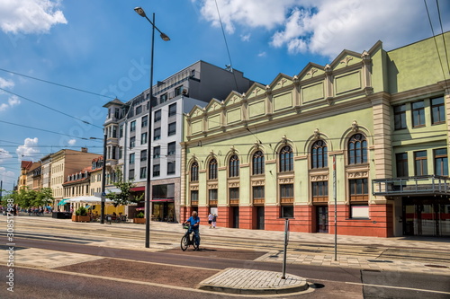 Fotografie historisches variete am steintor in halle an der saale, deutschland