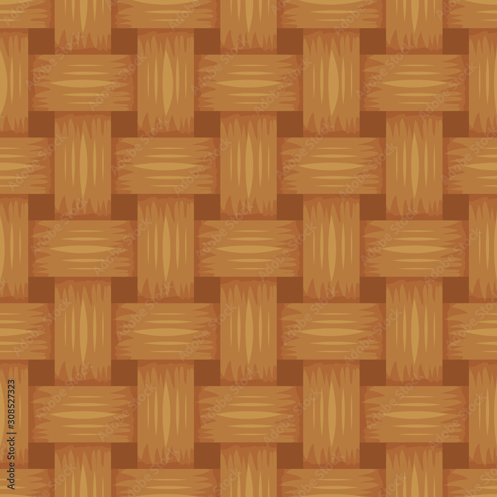Seamless pattern made from wicker basket texture. Cartoon vector illustration. Endless picture. Object for packaging, advertisements, design, greeting cards, invitations. Seamless pattern made from wicker basket texture. Cartoon vector illustration. Endless picture. Object for packaging, advertisements, design, greeting cards, invitations.