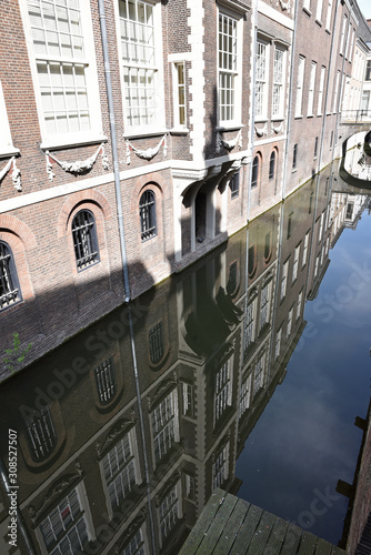 Petit canal à Utrecht, Pays-Bas