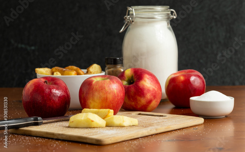 Prepping Apples for deserts