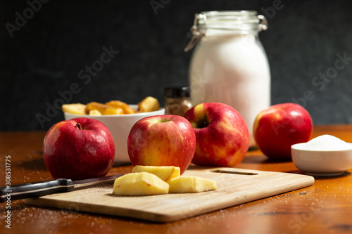 Prepping Apples for deserts