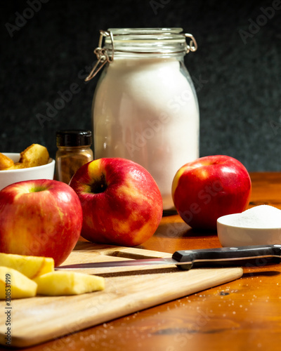 Prepping Apples for deserts