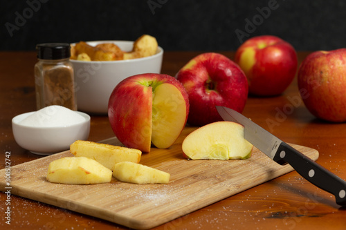Prepping Apples for deserts