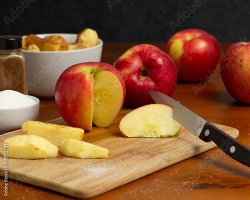 Prepping Apples for deserts