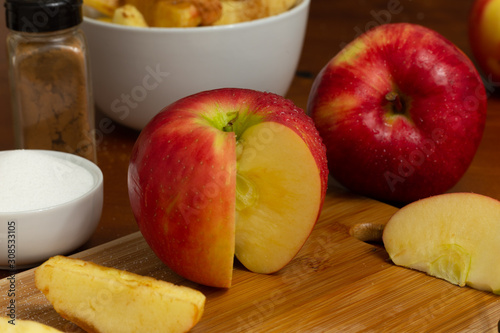 Prepping Apples for deserts
