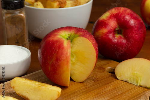 Prepping Apples for deserts