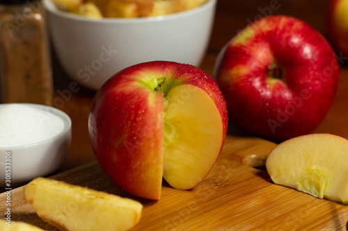 Prepping Apples for deserts