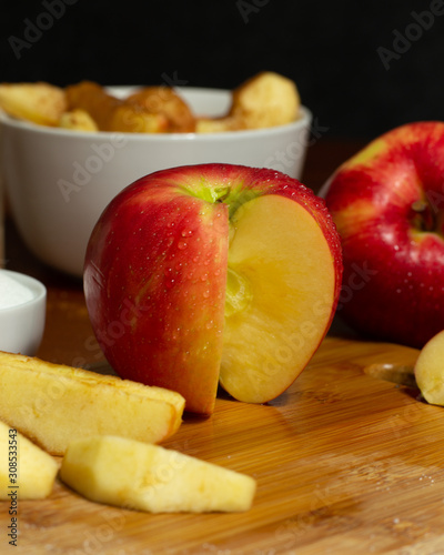 Prepping Apples for deserts