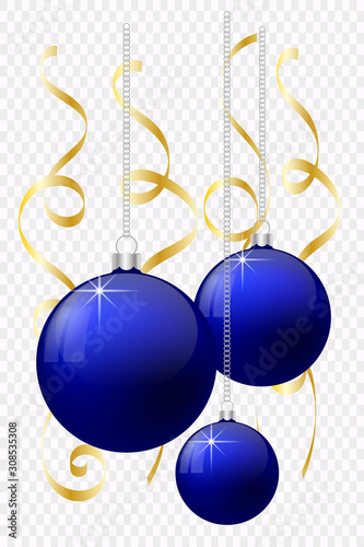 Vector drawing. Festive Christmas decoration. Christmas concept