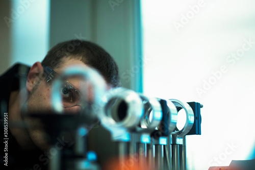 engineer in a workshop milling a tool