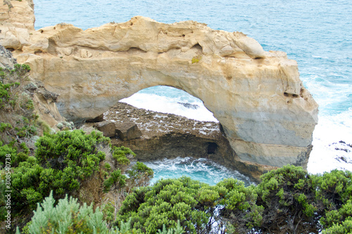 The Arc. Scenic lookout in The Great Ocean Road, Twelve Apostles, Australia.