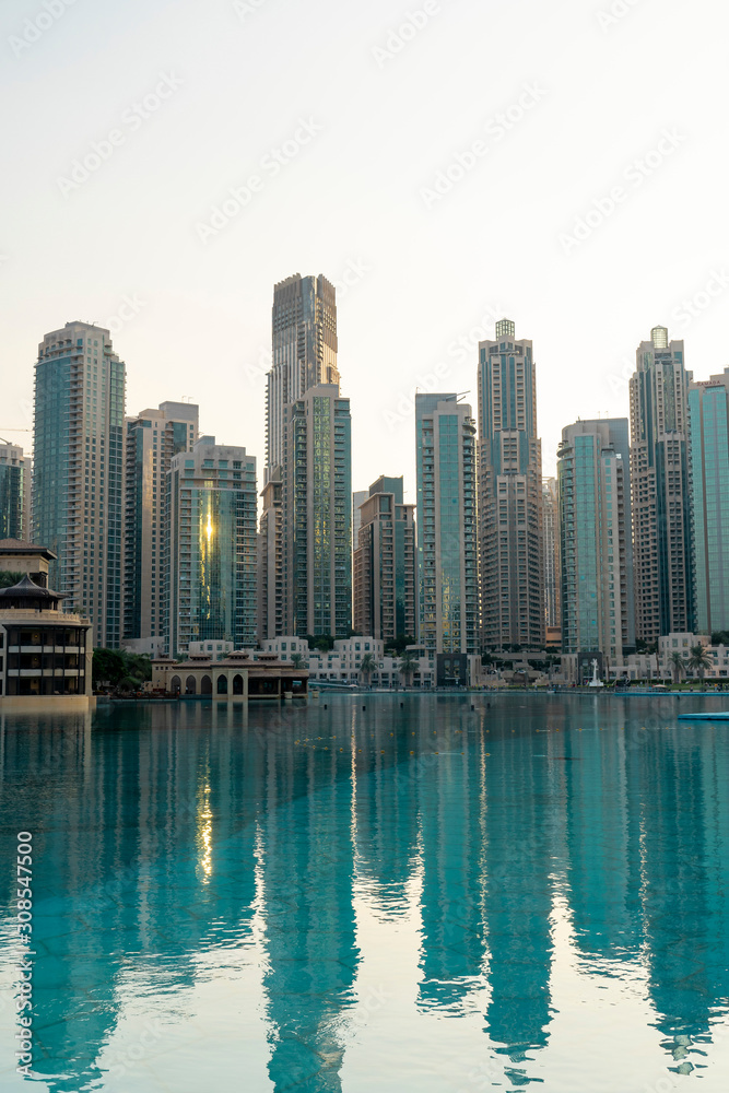 Fototapeta premium skyline of dubai