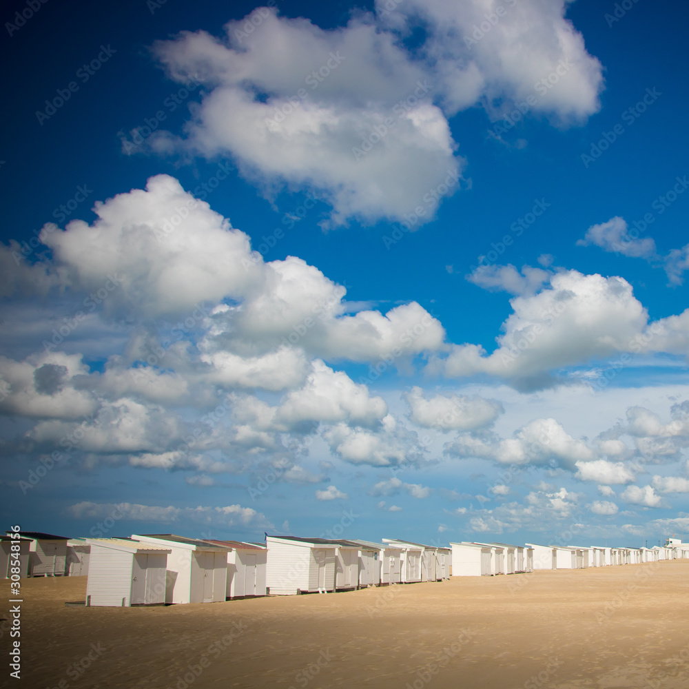 cabines de plage à Calais