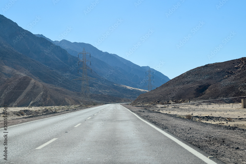 Fototapeta premium Dahab Nuweiba road