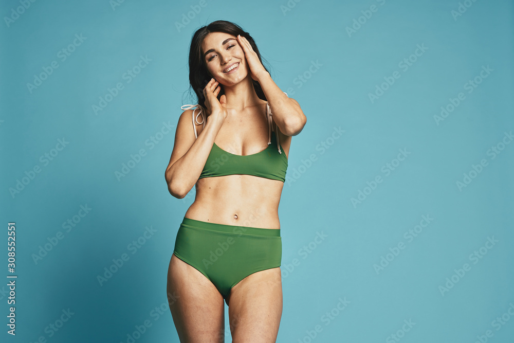 Fototapeta premium young woman in bikini