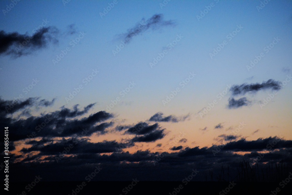 Obraz premium sunset in the mountains