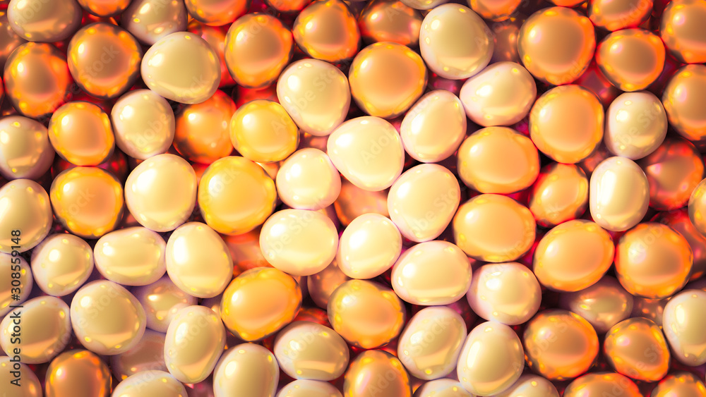 Beautiful background with beads, particles and simulation. 3d illustration, 3d rendering. Beautiful background with beads, particles and simulation. 3d illustration, 3d rendering.