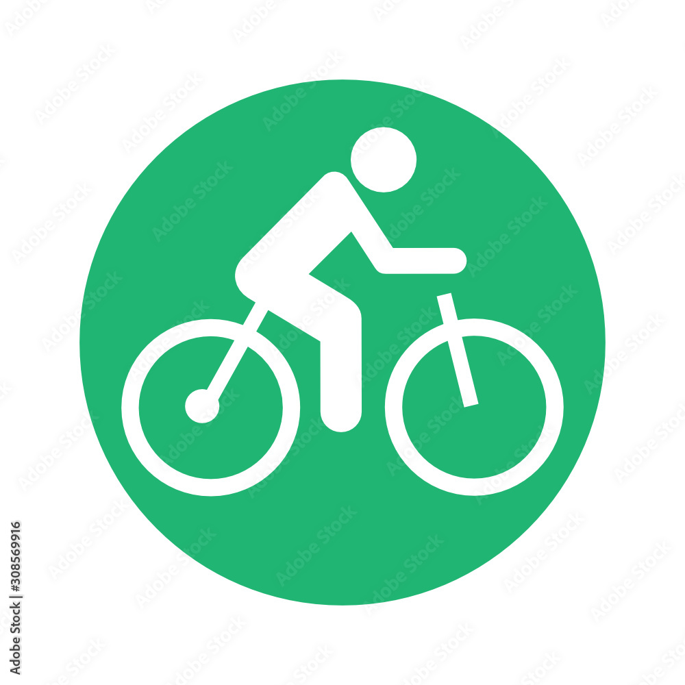 bike round icon bike round icon
