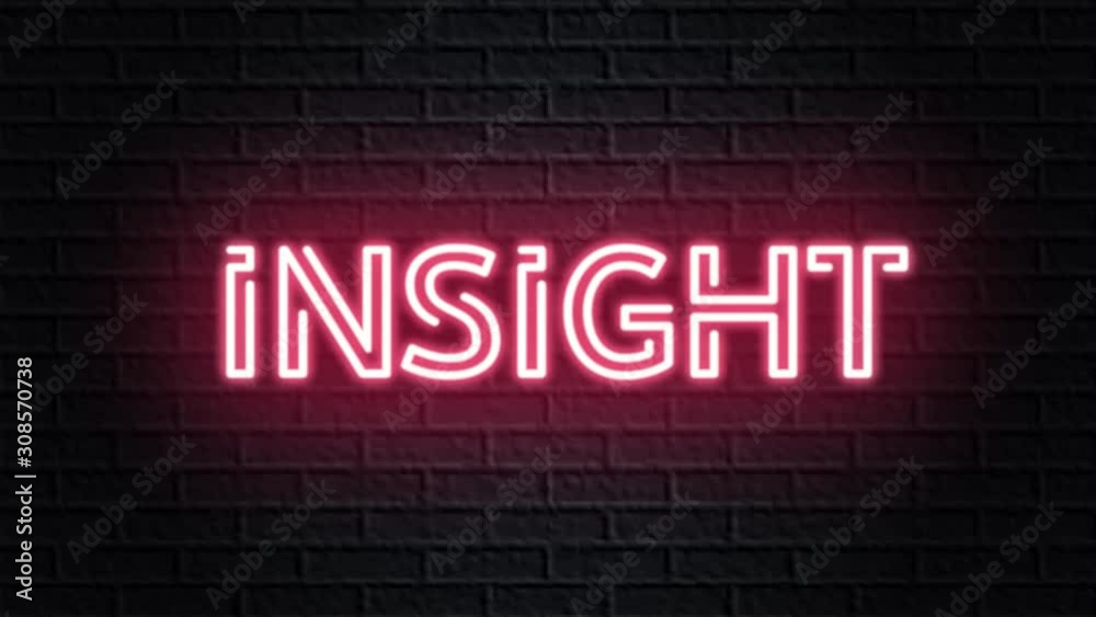 red neon video animation insight red neon video animation insight