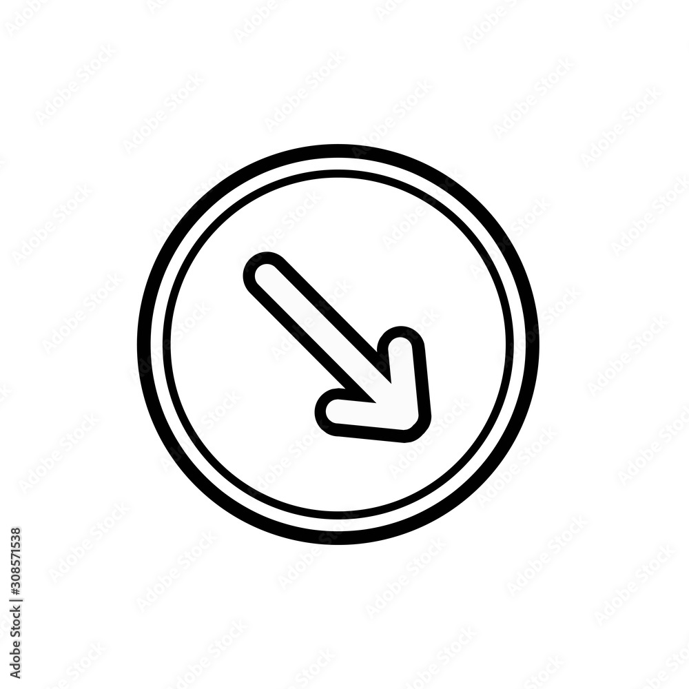 Keep right icon,vector illustration. Flat design style. vector keep right icon illustration isolated on White background, keep right icon Eps10. keep right icons graphic design vector symbols. Keep right icon,vector illustration. Flat design style. vector keep right icon illustration isolated on White background, keep right icon Eps10. keep right icons graphic design vector symbols.
