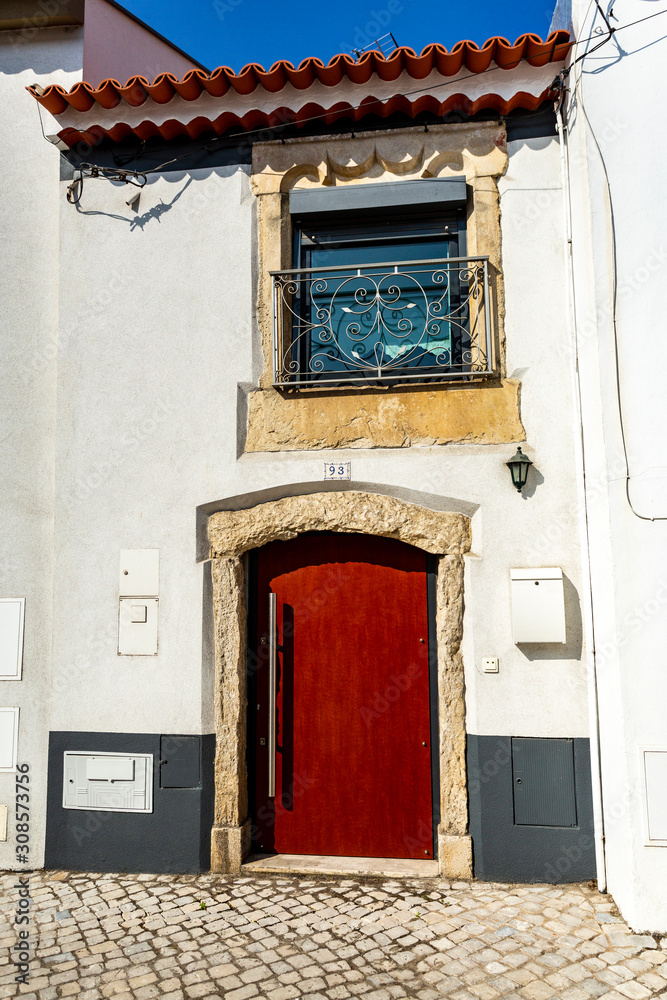 Fototapeta premium Tentugal Modern Door on an Old Frame