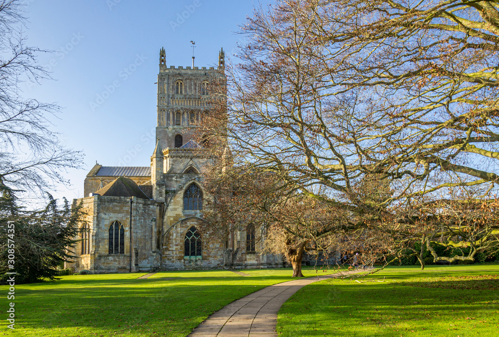 Tewkesbury Abbey Gloucestershire England