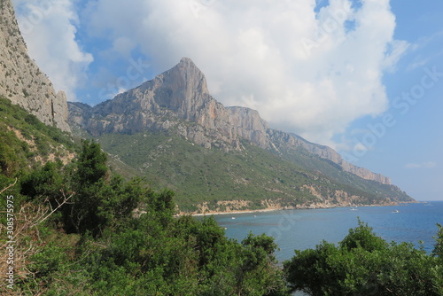 Punta Giradili im Golf von Orosei, Sardinien photo