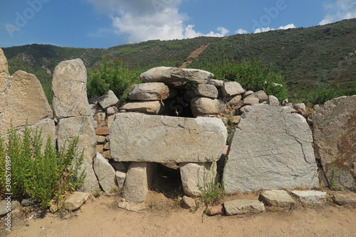 Gigantengrab von Osono bei Triei, Sardinien photo