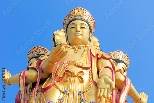 Tableau sur toile Bodhi Island Chaoyang Bodhisattva sculpture, Tangshan City, Hebei, China