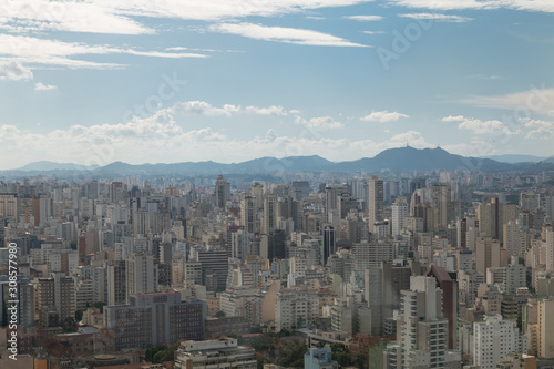 View of Sao Paulo from the Edificio Italia, Brazil, South America