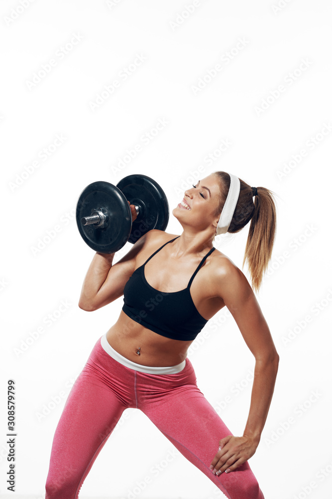 woman lifting weights woman lifting weights
