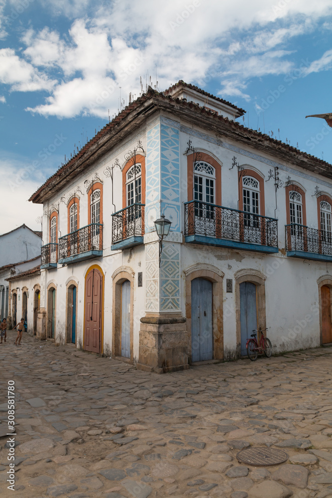 Old colonial Town of Paraty, Brazil, South America