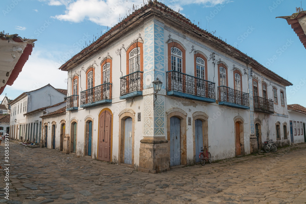 Old colonial Town of Paraty, Brazil, South America
